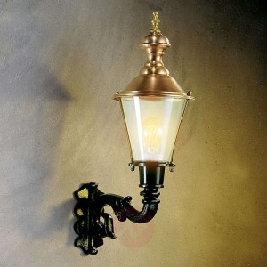 Klasyczna lampa ścienna zewnętrzna Hoorn zielona