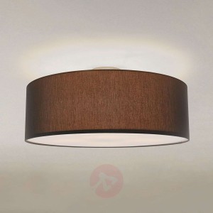 Lampa sufitowa LED Gala, 50 cm, klosz chinz grafit