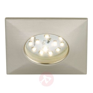 Kątowa oprawa wpuszczana LED Ben zewnętrzna nikiel