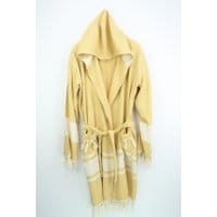 Szlafrok peshtemal Diamond Stripe Mustard