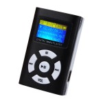 Mini MP3 - czarna z ekranem LCD  