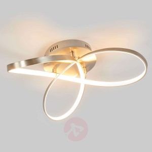 Lampa sufitowa LED Saliha o nowoczesnej formie
