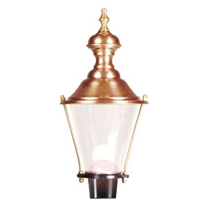 Atrakcyjna lampa na cokół M29, czarna