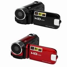 Video Camera - HD 1080P 16M 16X Digital Zoom - czarna