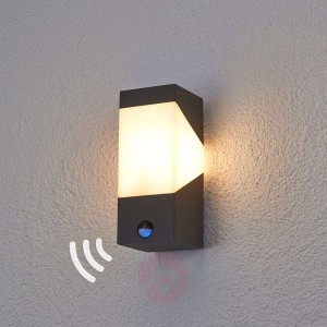 Lampa ścienna zewnętrzna Kiran, czujnik ruchu