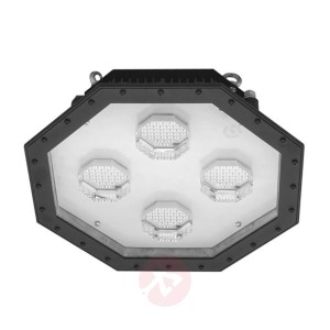 Reflektor przemysłowy LED, 8-kątny z IK10, 175 W