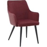 Krzesło Velvet Red