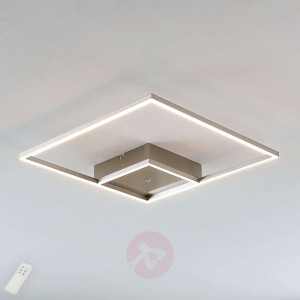 Lampa sufitowa LED Bobi, stal szlachetna