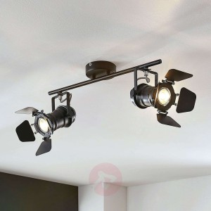 Lampa sufitowa Pilen, 2-pkt. w stylu reflektora