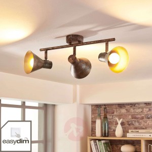 Zera – podłużna lampa sufitowa LED, easydim