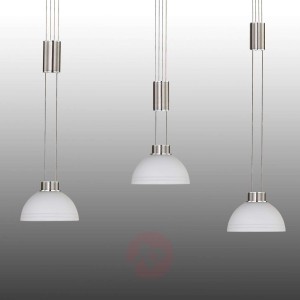 Class - lampa wisząca LED, 3 regulowane klosze
