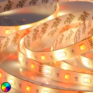 Taśma LED RGBW Neila z pilotem, 500 cm