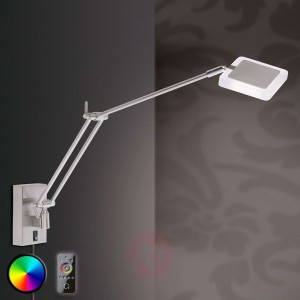 Zdalnie sterowany kinkiet LED RGB Vidal