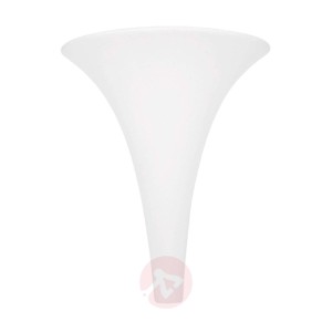 Lampa ścienna Aeolus ceramika biała