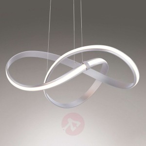 Lampa wisząca LED Melinda, 30W, szara stalowa