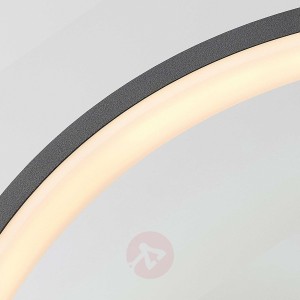 Kinkiet zewnętrzny LED Ring, z czujnikiem