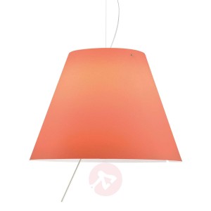 Lampa wisząca LED Costanza, pudrowa