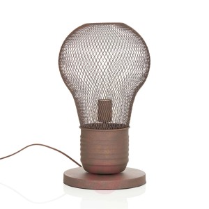 Niezwykła lampa stołowa Żarówka