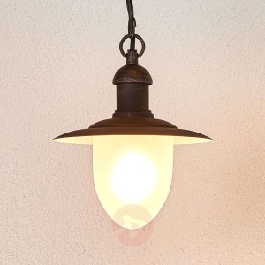 Nostalgiczna lampa wisząca Cottage zewnętrzna