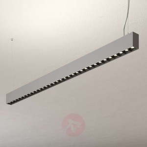 Lampa wisząca biurowa LED Laris srebrna ściem.DALI