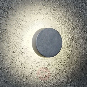 Okrągła zewnętrzna lampa ścienna New Pesaro LED
