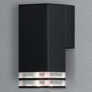 Kinkiet zewnętrzny Antares Downlight 19cm, czarny