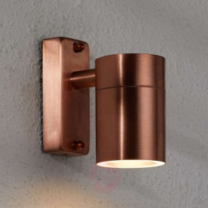 Lampa ścienna TIN miedź