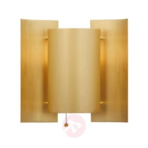 Northern Butterfly lampa ścienna, mosiądz