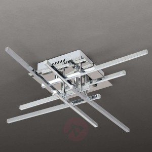 Orbit - lampa sufitowa LED z lśniącego chromu