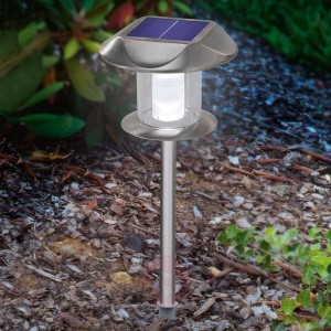 Lampa solarna Sunny ze stali szlachetnej