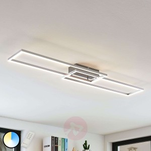 Lampa sufitowa LED Quadra, 2-punktowa, 110 cm