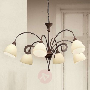 Wielopunktowa lampa wisząca Luca 6-punktowa