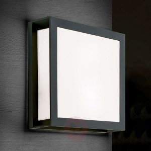 Antracytowy kinkiet zewnętrzny Henry, IP44