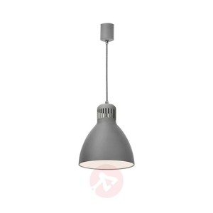 Lampa wisząca LED L-1, 4 000 K, szara