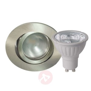 Megaman DecoclicSet spot wpuszczany 5,2W żelazo