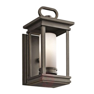 Kinkiet zewnętrzny South Hope, szerokość 14 cm