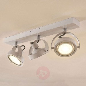 Reflektor LED Munin, ściemniany, biały, 3-pkt.