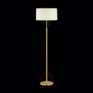 Mosiężna lampa stojąca LOOP