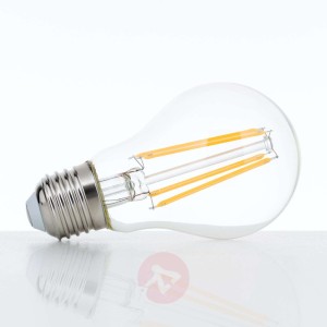 Żarówka LED E27 A60 9W filament 827 ściemniana