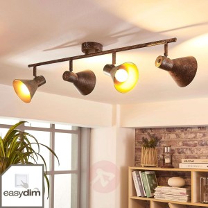 4-punktowa lampa sufitowa LED Zera, easydim