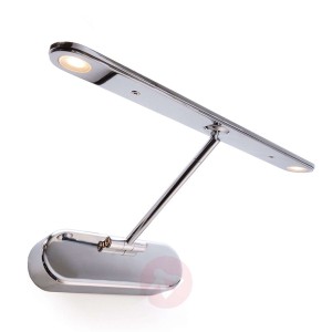 Chromowana oprawa LED na meble Visione