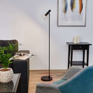 Lampa stojąca LED Arletta czarna