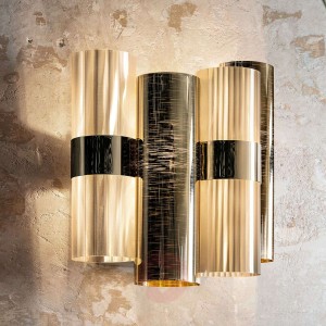 Slamp La Lollo lampa ścienna, złote kolory