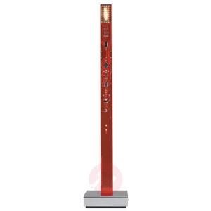 My New Flame - lampa stołowa LED czerwona