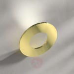 Passepartout – kinkiet LED, mosiądz