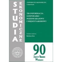 Transformacja gospodarki - poziom krajowy i międzynarodowy. SE 90