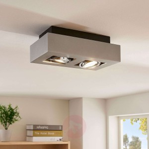 2-punktowa lampa sufitowa LED VINCE