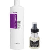 Fanola No Yellow Shampoo 1000ml + Davines OI/OIL 50ml