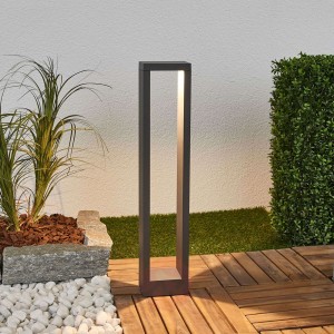 Jupp, kanciasty słupek oświetleniowy LED, 60 cm