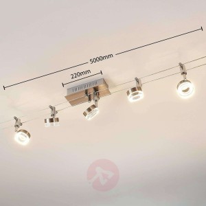 System linkowy LED Valeska, 5-punktowy